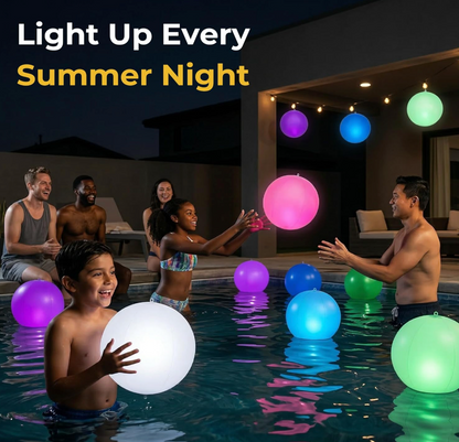 Solar powered 16 Colour Changing Beach Floating Light