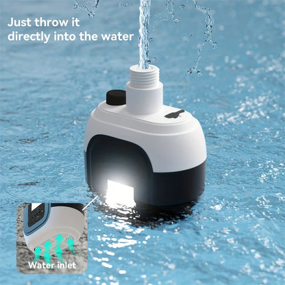 Rechargeable Portable Shower Head with Adjustable Pressure