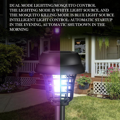 Solar Powered Mosquito Killer Lamp