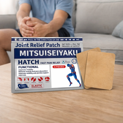 Japanese Style Muscle Relief Joint Relief Patch (Pack Of 6)