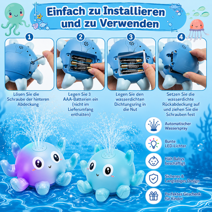 Automatic Musical Octopus Sprinkler