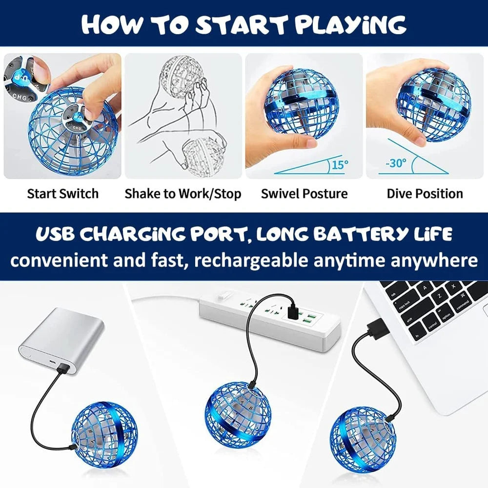 MagniFly™-360° Flying Orb Ball