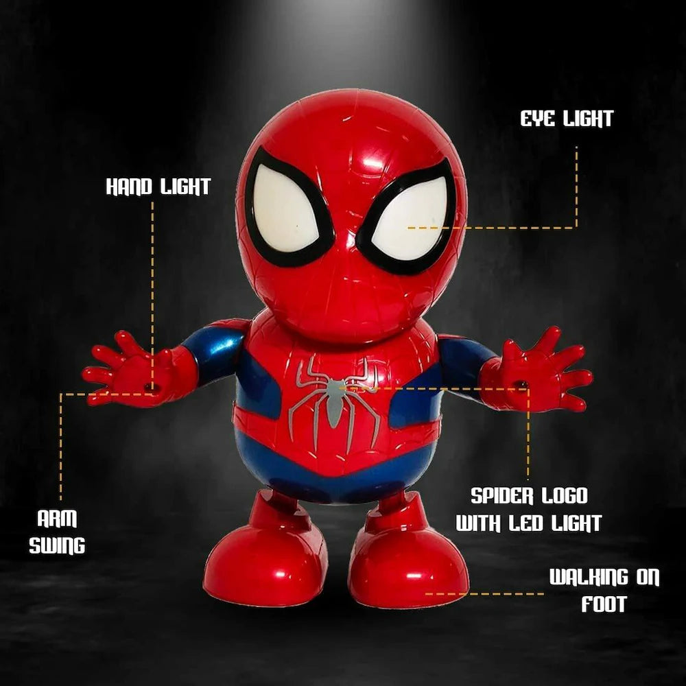 Dancing Spiderman Robot Toy