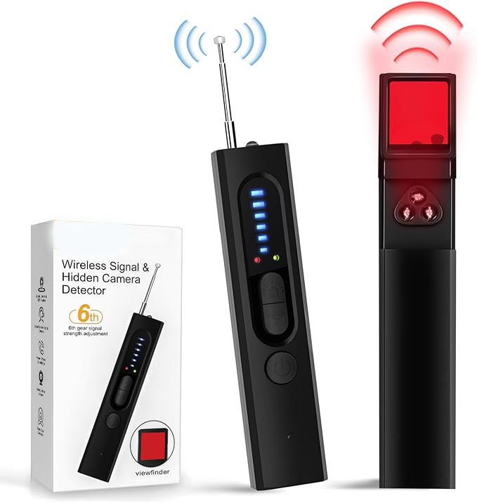 Anti-Spy Wireless Hidden Camera Detector