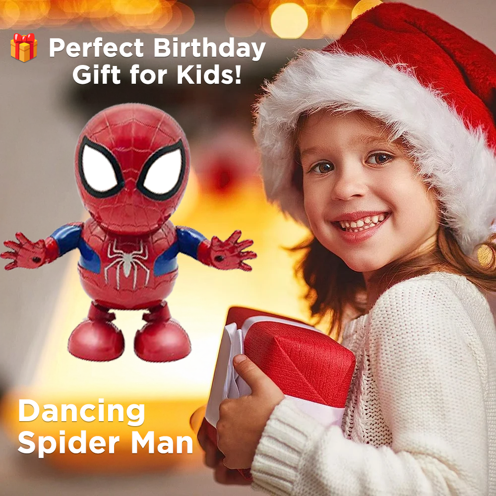 Dancing Spiderman Robot Toy