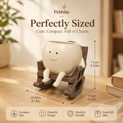 Rocking Chair Plant Pot