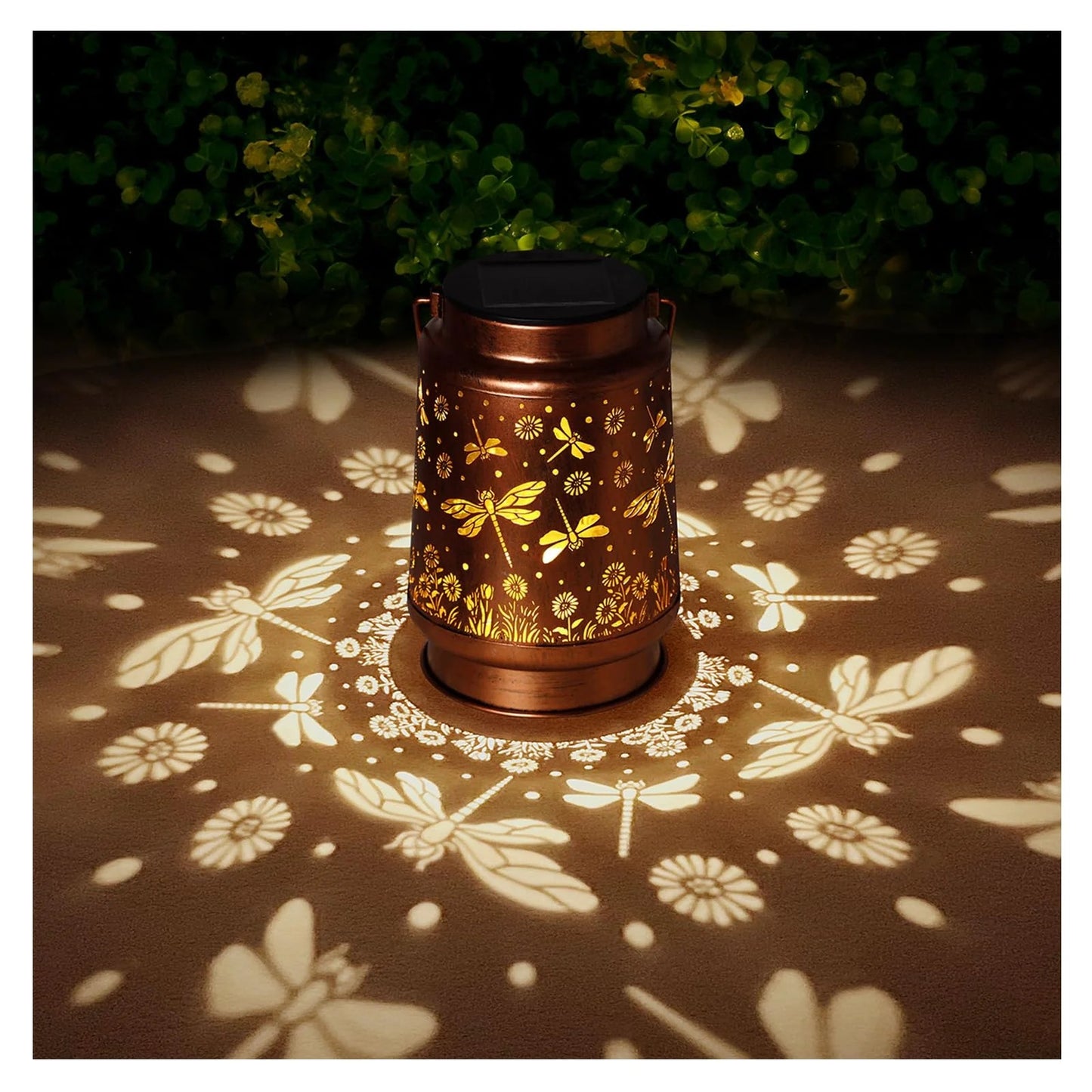 Solar-Powered Dragonfly Lantern