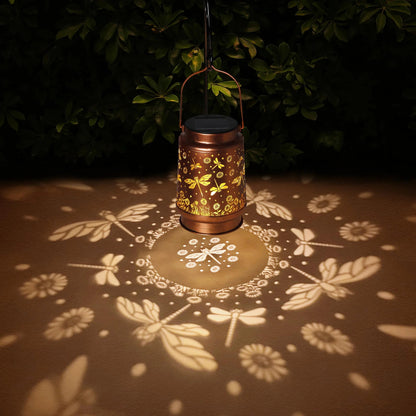 Solar-Powered Dragonfly Lantern