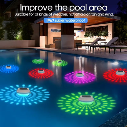 Solar Floating Pool RGB Light (Pack Of 2)