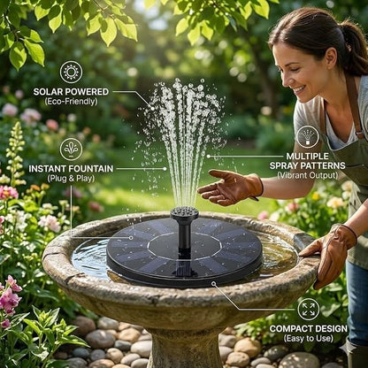 Mini Solar Water Fountain Pump