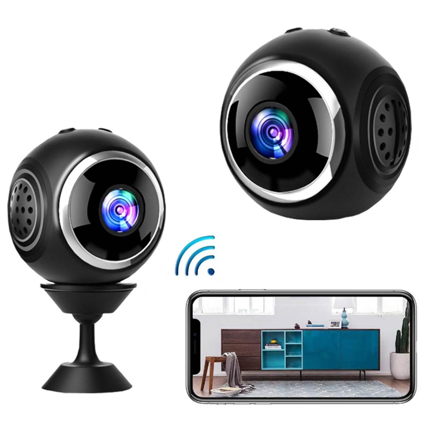 Smart Mini WiFi Security Camera
