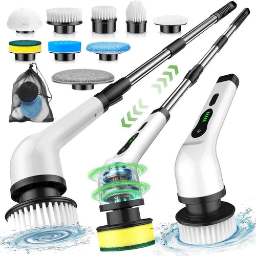 Cordless 9-in-1 Electric Spin Scrubber