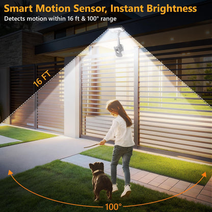 Clip-On Motion Sensor Solar Light