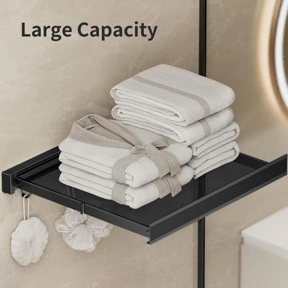 Wall-Mounted Retractable Laundry Rack