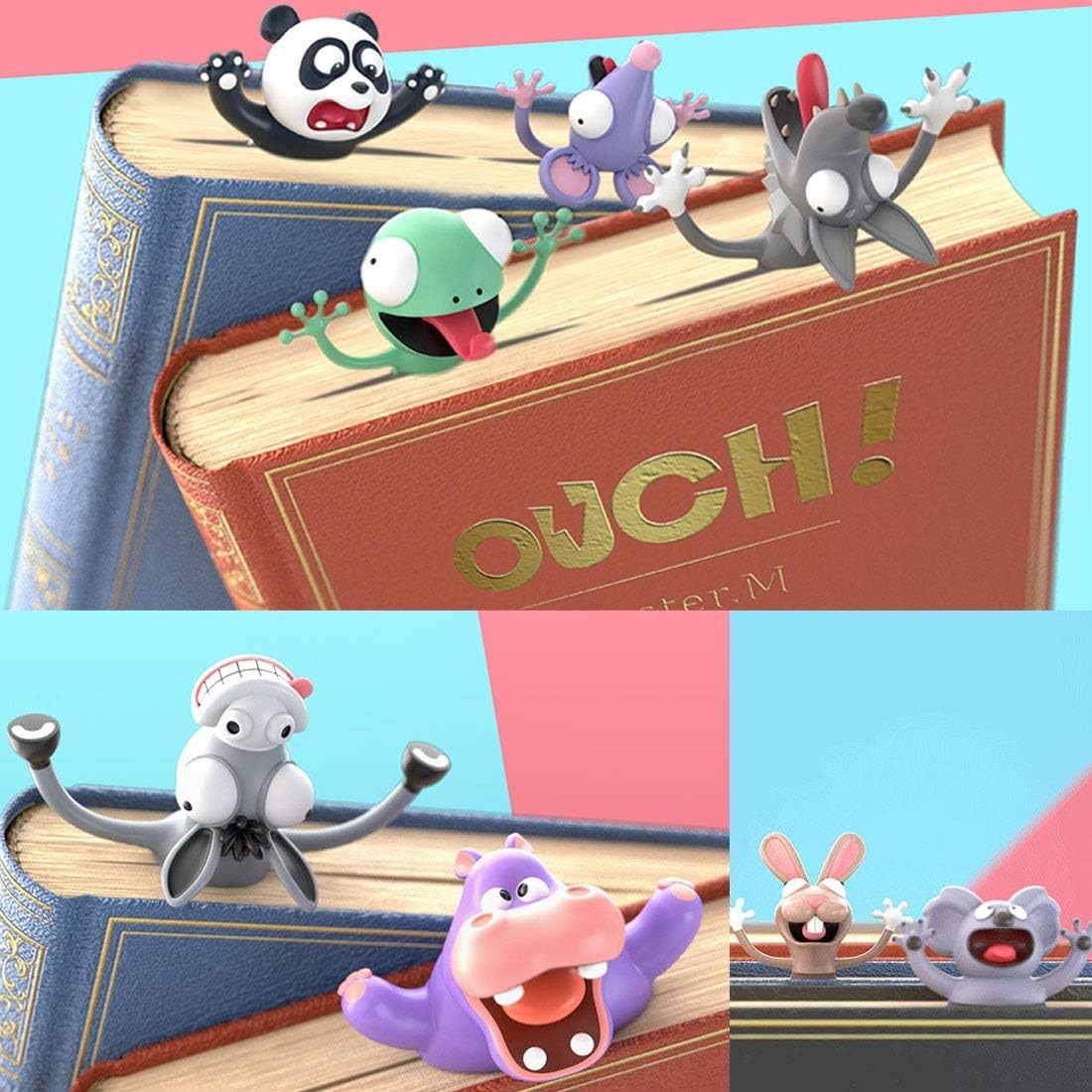 3D Animal Bookmark (Pack of 3)