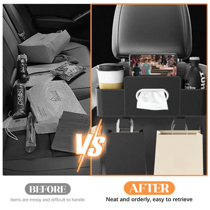 Car Multi-Function Backrest Storage Box