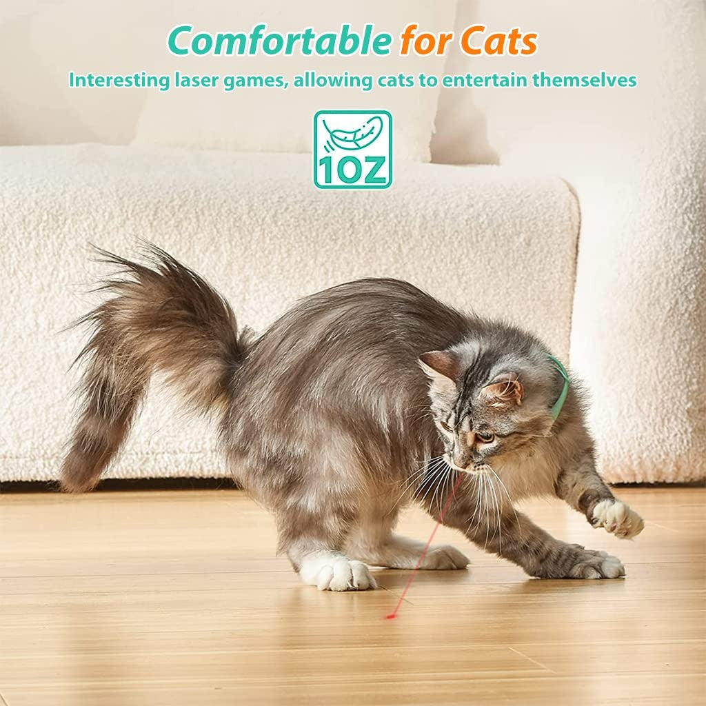 PurrChase™ Smart Laser Collar Cat Toy