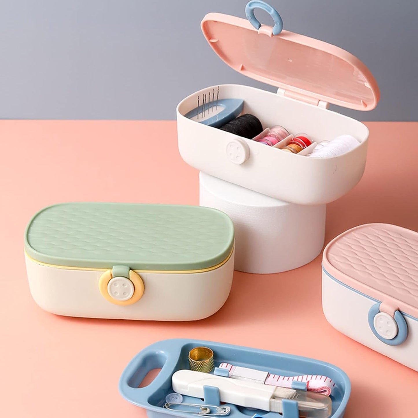 Portable Sewing Kit Box
