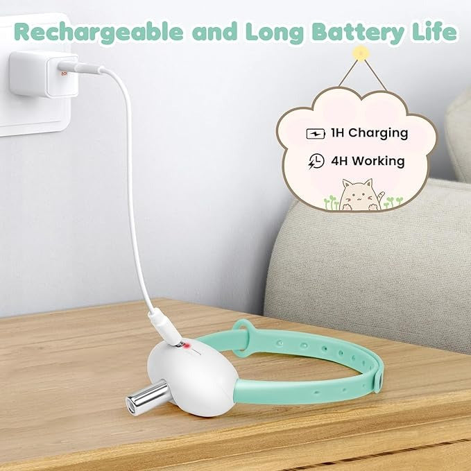 PurrChase™ Smart Laser Collar Cat Toy