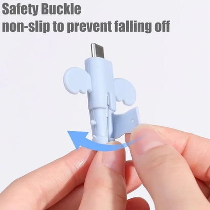 Silicon Angel Wings Data Cable Protector