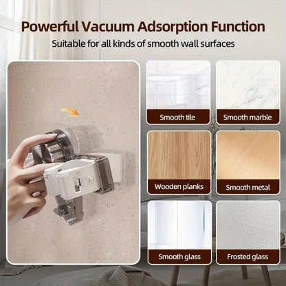 Wall-Mounted Suction Mop Grippers