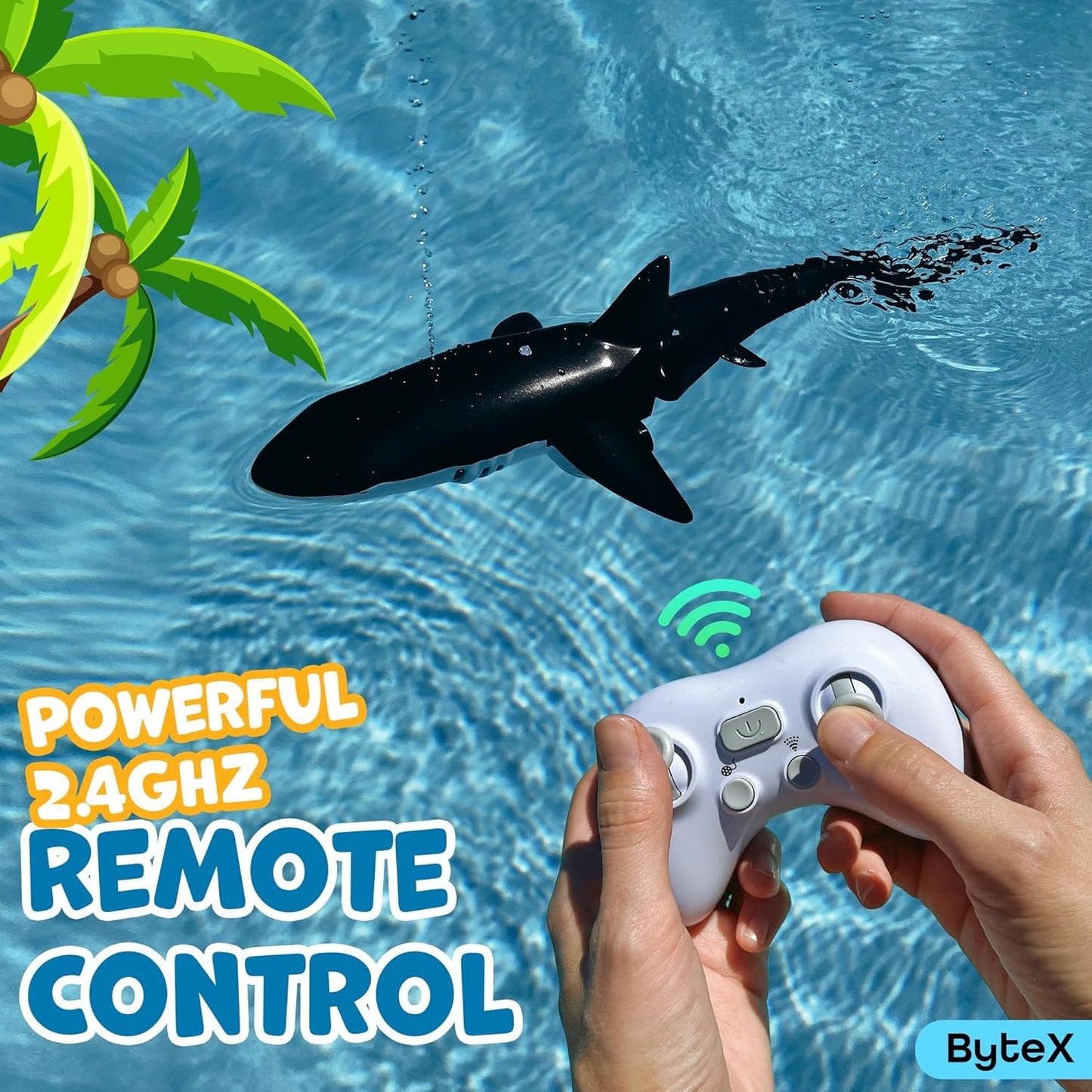 Electric Remote Control Shark Toy
