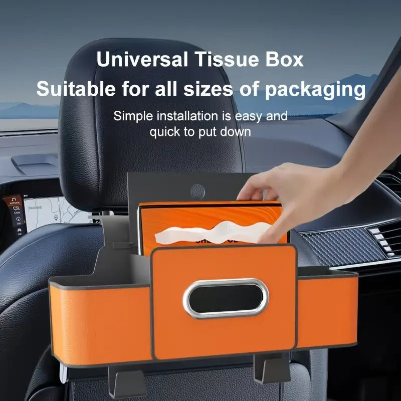 Car Multi-Function Backrest Storage Box