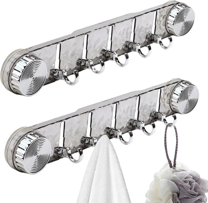 Wall-Mounted Rotating Suction Hooks