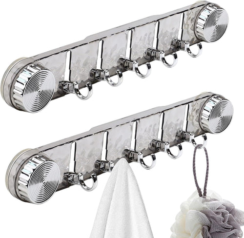 Wall-Mounted Rotating Suction Hooks