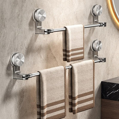 Retractable Suction Cup Towel Bar