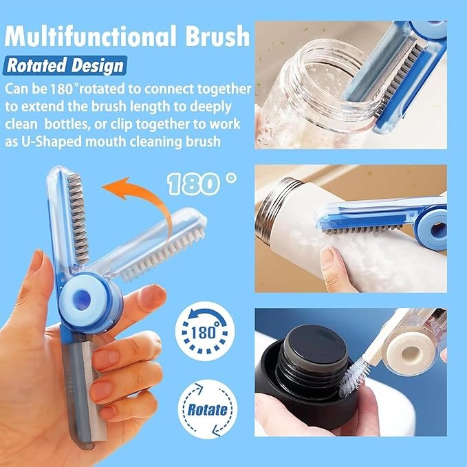 Four-In-One Cup Bottle Brush