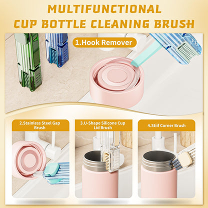 Four-In-One Cup Bottle Brush