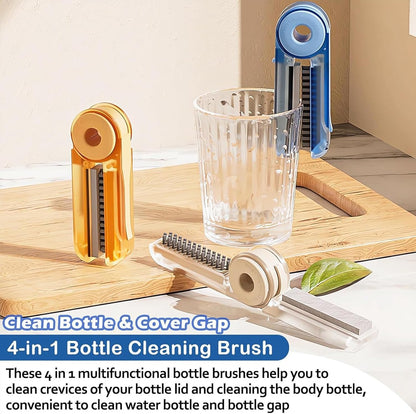 Four-In-One Cup Bottle Brush