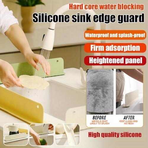 Silicone Sink Splash Guard for Kitchen