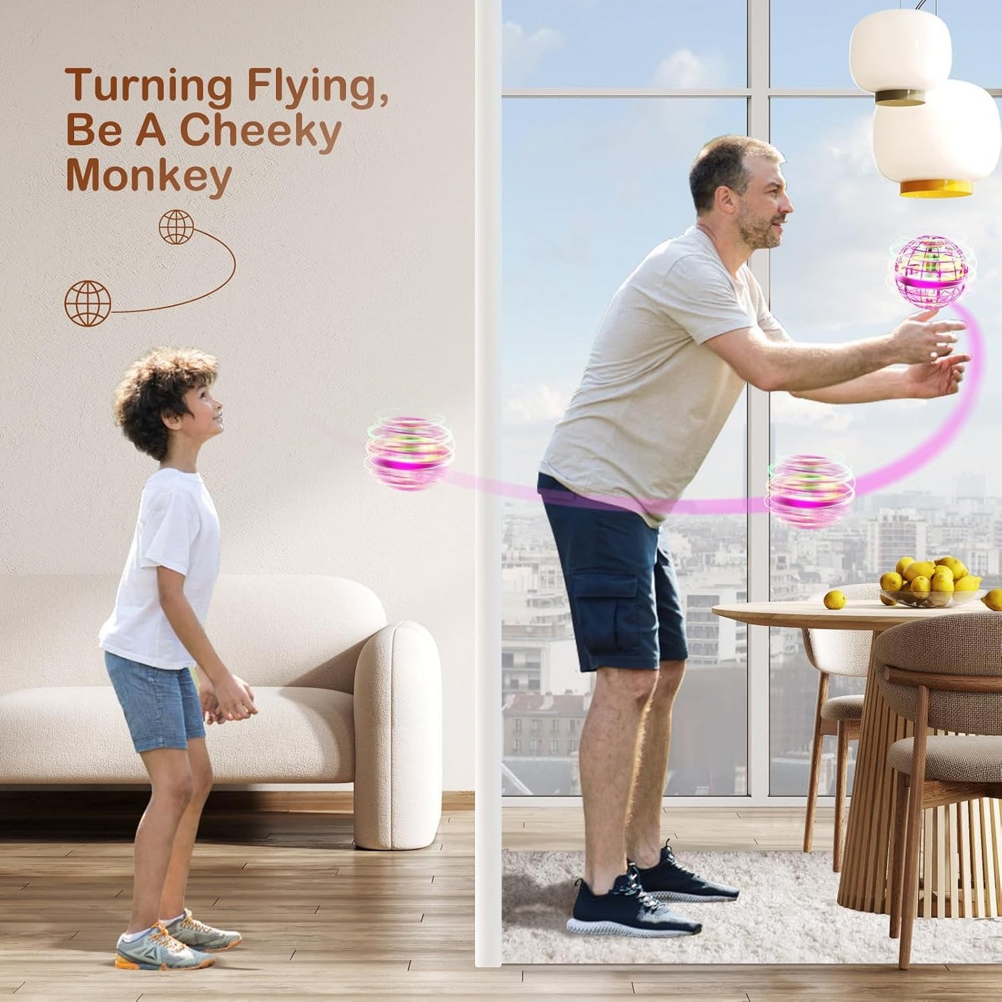 MagniFly™-360° Flying Orb Ball