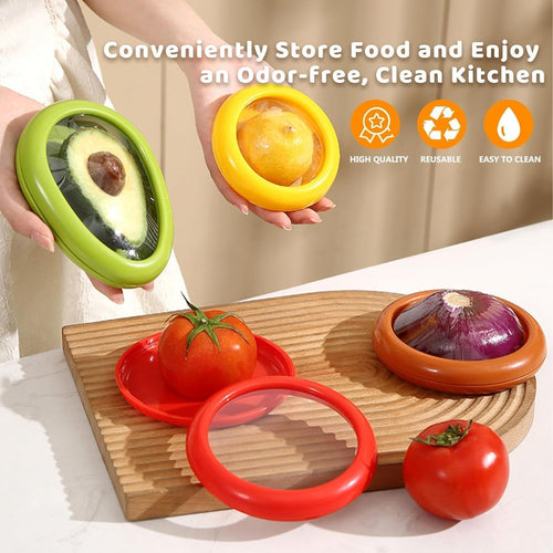 Silicone Stretch Pods – Reusable Silicone Food Covers