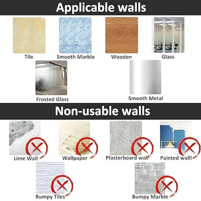 Retractable Suction Cup Towel Bar