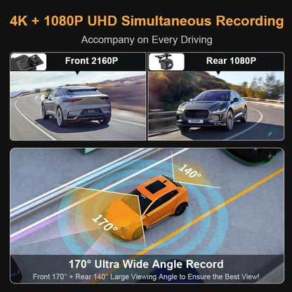 1080P HD Dash Camera Mirror For Car