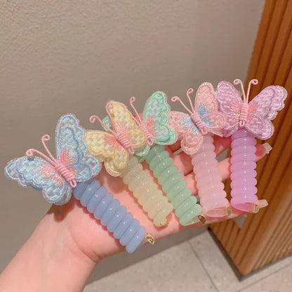 Butterfly Telephone Wire Hair Bands