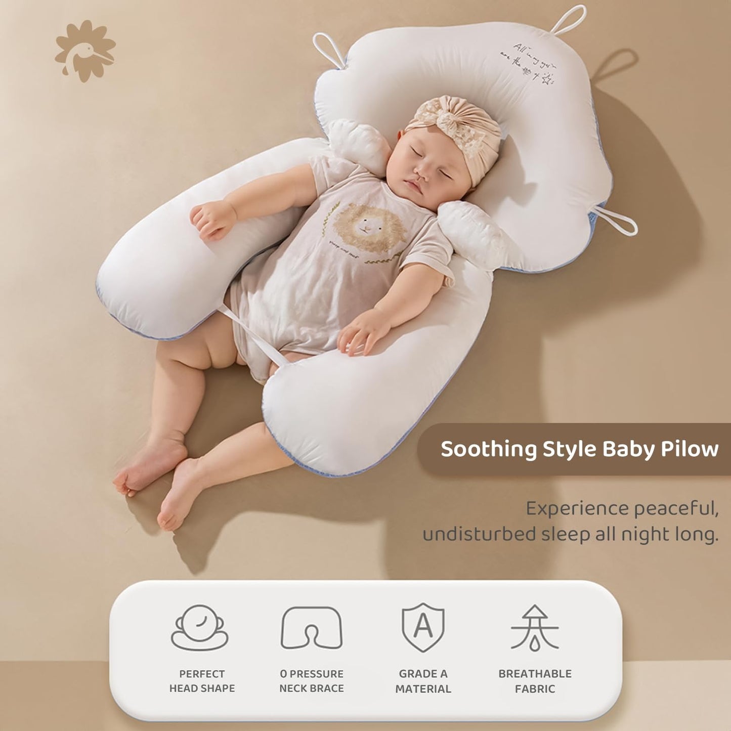 Soft Body Pillow For Babies