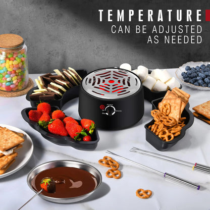 2 In 1 Electric Smores Maker & Fondue Maker
