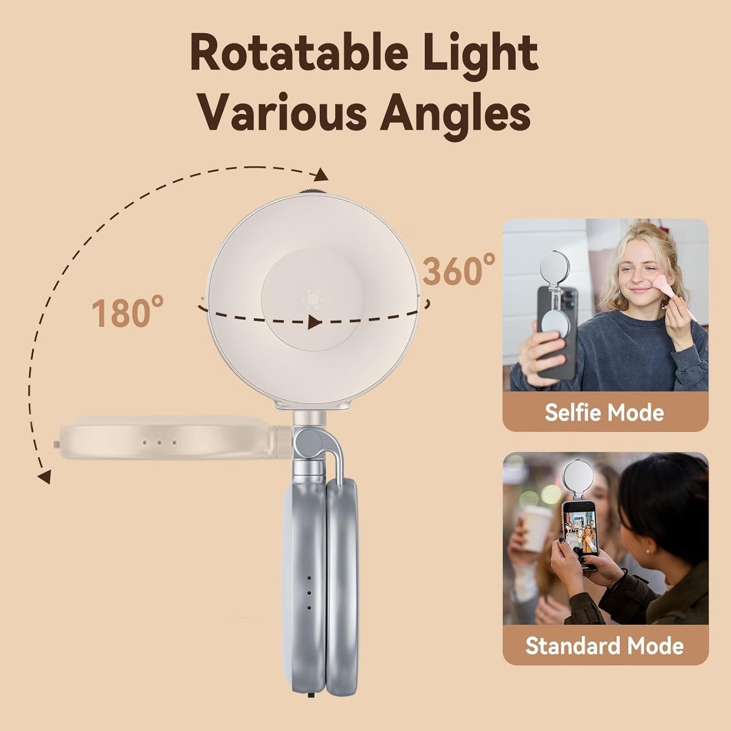GlowMag™ Magnetic Selfie Ring Light