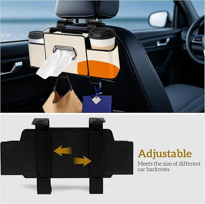 Car Multi-Function Backrest Storage Box