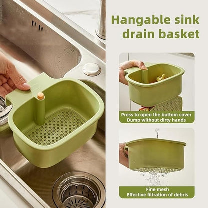 One-Press 3-in-1 Sink Strainer Basket