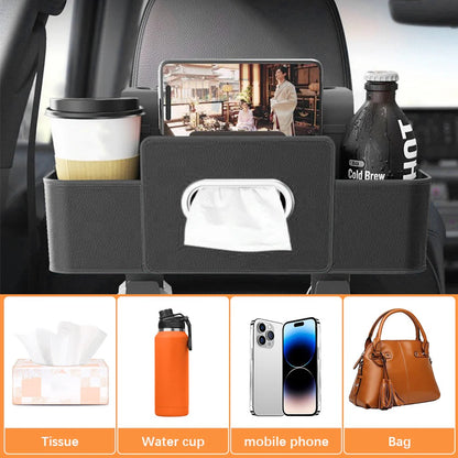 Car Multi-Function Backrest Storage Box