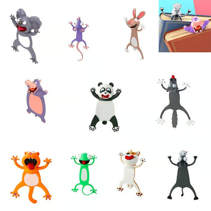 3D Animal Bookmark (Pack of 3)