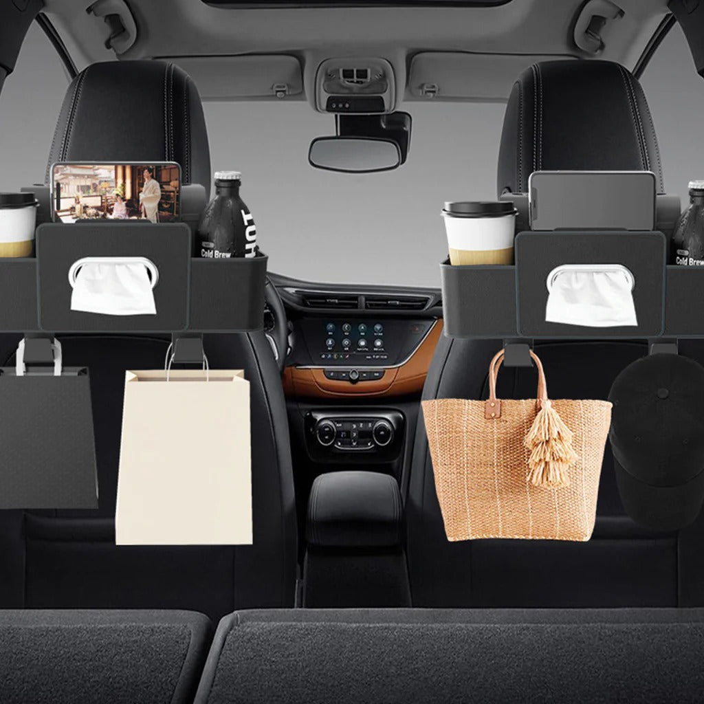 Car Multi-Function Backrest Storage Box