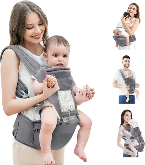 3-in-1 Baby Sling Carrier With Hip Cushion