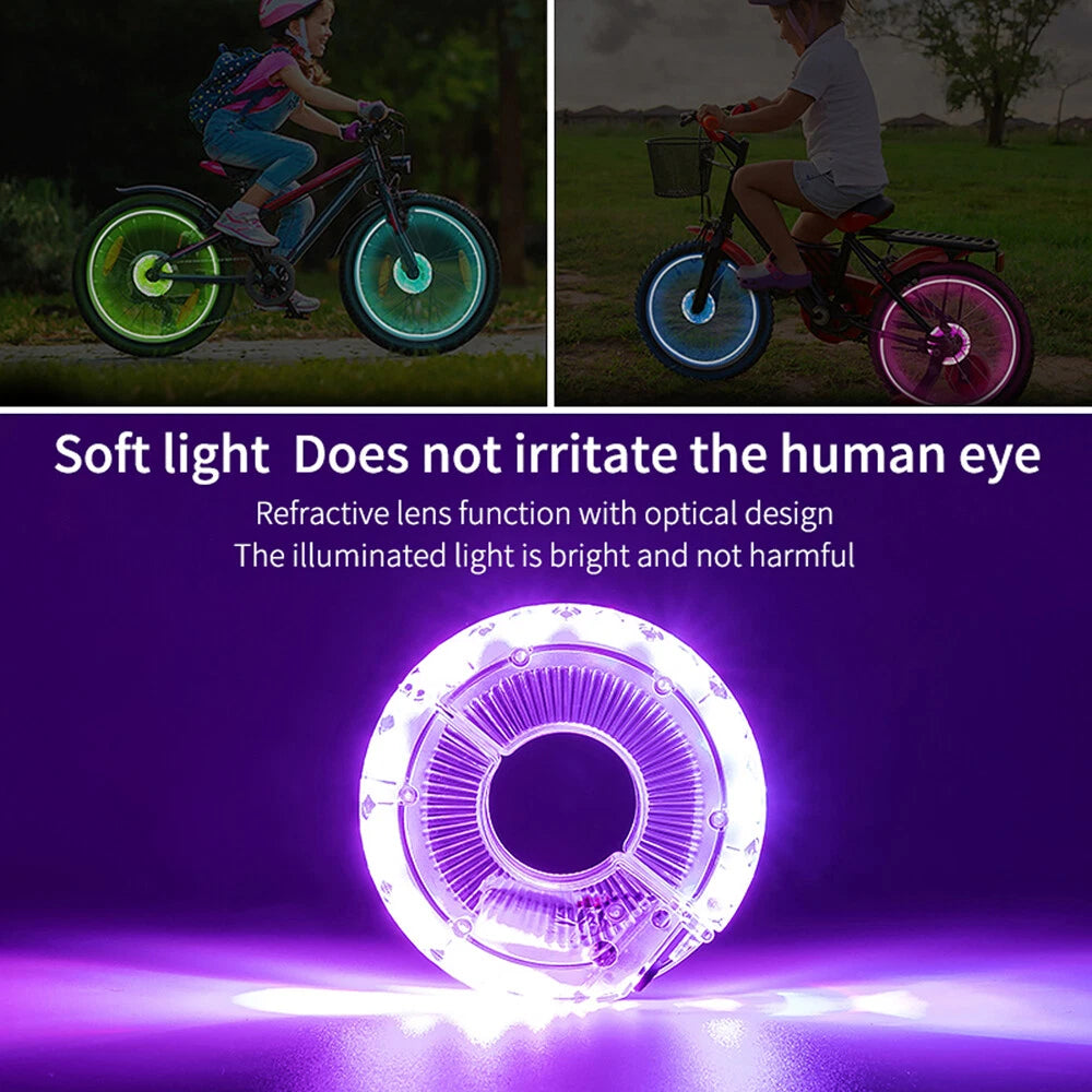 Waterproof Bicycle LED Hub Light
