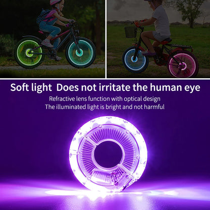 Waterproof Bicycle LED Hub Light